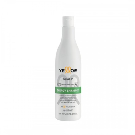 Yellow scalp energy shampoo 