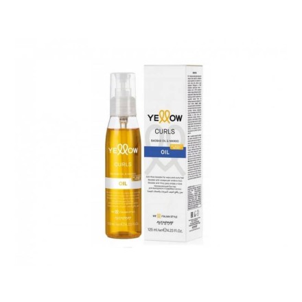 Yellow curls oil